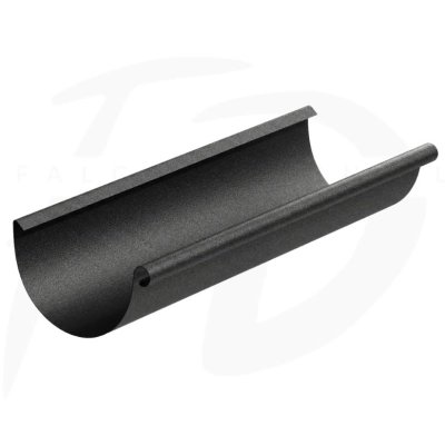 Rynna stalowa Inguri  ⌀ 125 długość 3m kolor czarny matowy